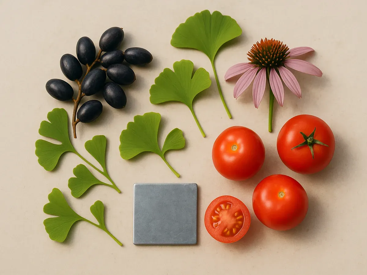 Serenoa repens, ginkgo biloba, ekinezya, domates likopeni ve çinko — Pro Caps formülünün içerikleri